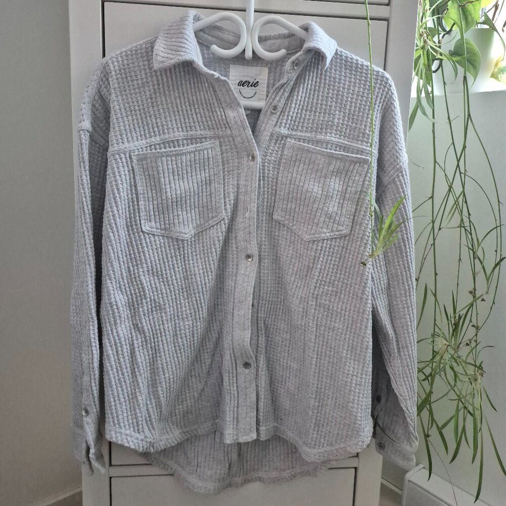 AERIE waffle shirt